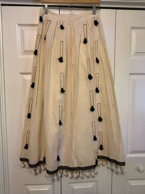 Anthropologie Tassel Maxi skirt hard to find